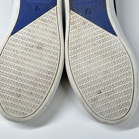 Rothy's Women's The Original Slip On Sneaker Solid Black Textile Shoe Size 7.5 - Picture 13 of 16